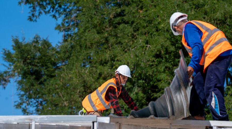 Professional metal roof installation in Nanafalia, AL